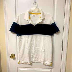 Gap White and Black Polo. Size XL